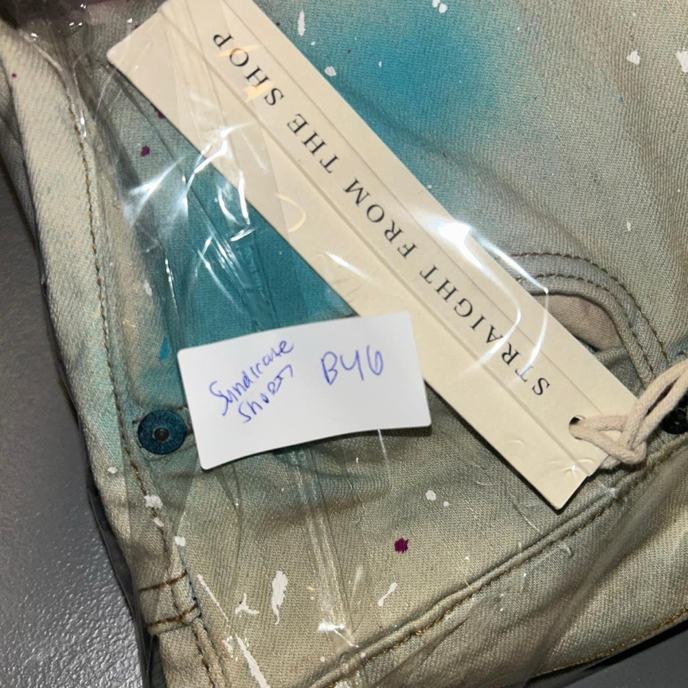Y2K syndicate Stylish Multicolor Jean Shorts - Picture 8 of 8